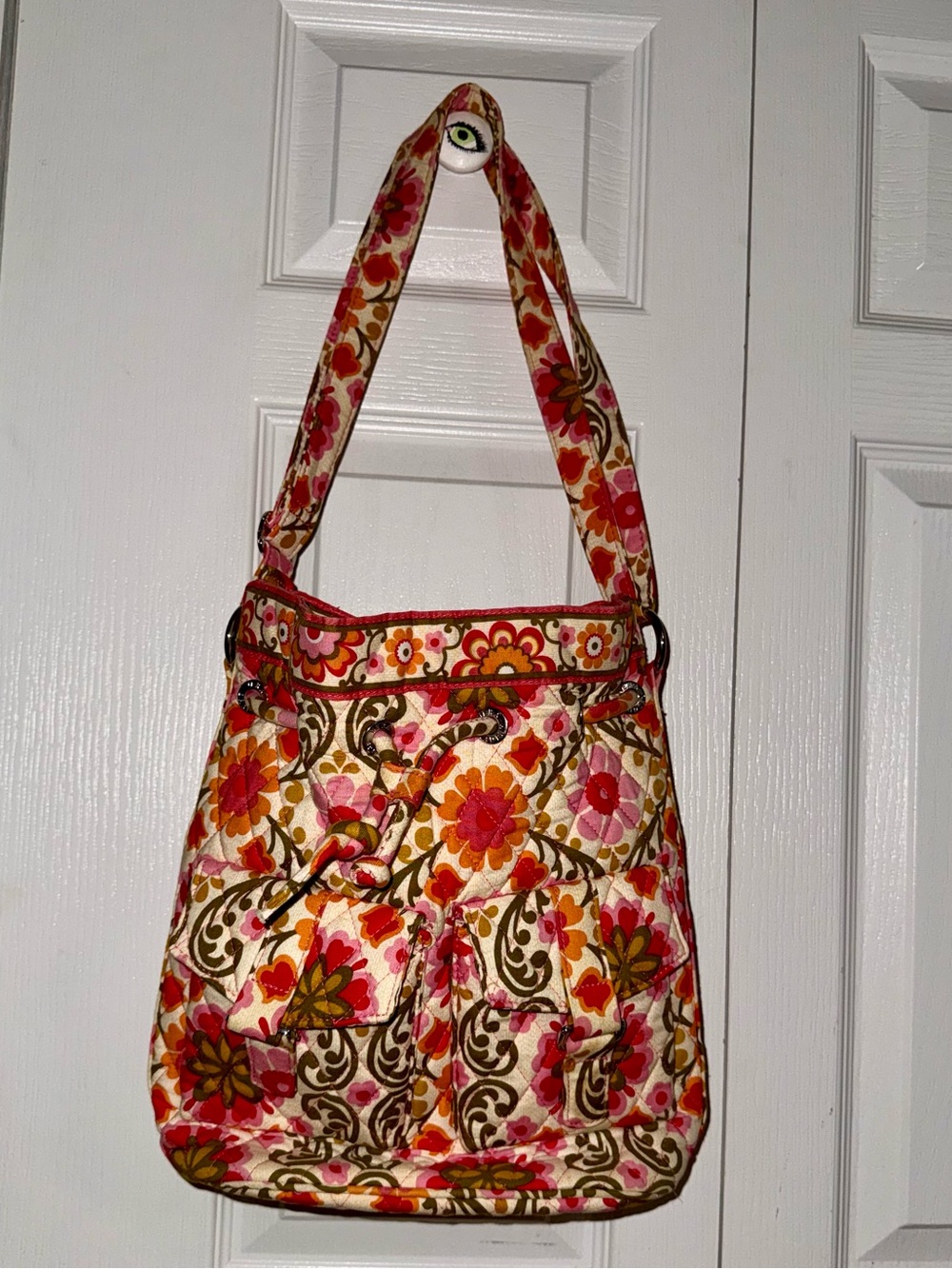 Vera Bradley Quilted Floral Shoulder Bag